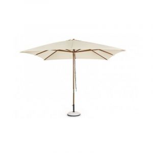 Parasol en bois 3 x 3 m – Hauteur 2,7 m