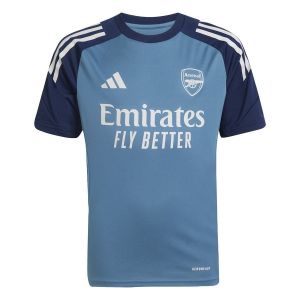 Adidas Arsenal T-shirt d'Entraînement Tiro 25 - Bleu/Bleu Enfant, pointure 140 cm - ['Bleu'] - Taille 140 cm