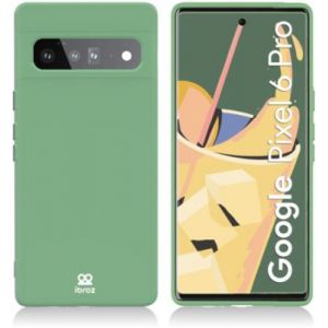 Image de Ibroz Coque Google Pixel 6 Pro Silicone vert