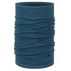 Buff Lightweight Merino Wool Tour de cou, bleu One Size Serviettes multifonctions