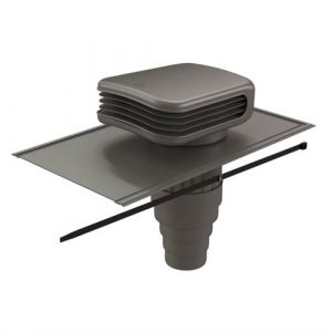 Ubbink Sortie de toit VMC Valetis sp&eacute;cial ardoise anthracite avec multidiam - 172096