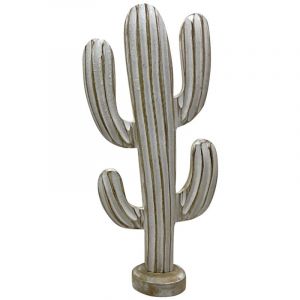 Signes Grimalt Petit cactus décoratif en bois pour la maison, plante durable idéale pour les cadeaux et la décoration intérieure