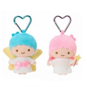 Sanrio Little Twin Stars Mini Mascot Bag Charm / Keyring KiKi (8 x 6 x 8.5cm)