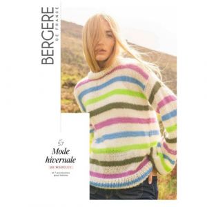 Catalogue - Patrons pour tricot et crochet - Mode hiver femme - 27 modèles - Bergère de France