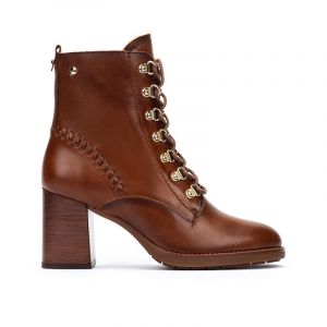 Pikolinos Bottines &agrave; talon en cuir PALENCIA W9U - Couleur MARRON CLARO - Taille 37
