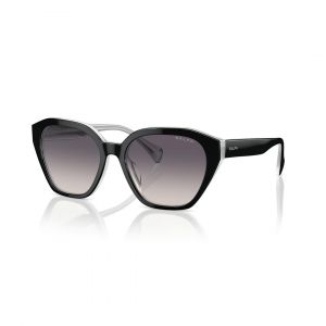 Ralph RA5315U Lunettes de Soleil Femme - Cateye Noir Gris