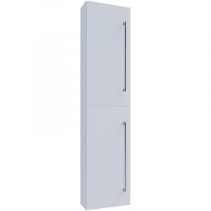 VCB6 Armoire de toilette haute avec 2 portes, blanc.