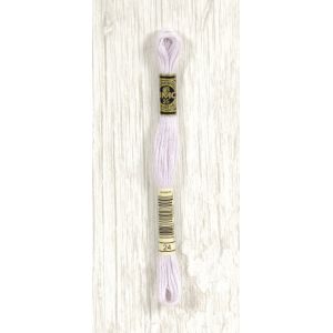 Dmc Fil &agrave; broder Moulin&eacute; Sp&eacute;cial 25 &Eacute;chevette de 8 m - 6 brins 24 - Sabline pourpr&eacute;e