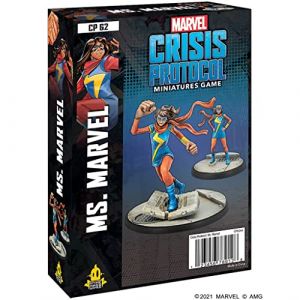 Asmodée Marvel Crisis Protocol : Jeu de société Ms. Marvel en anglais