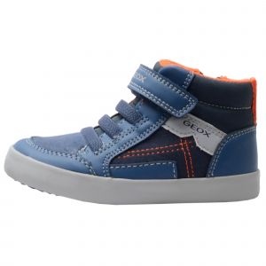 Geox Gar on B Gisli Boy Sneaker, Avio Navy, 25 EU