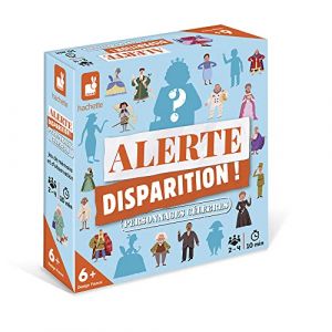 Janod Jeu Alerte Disparition ! Personnages Célèbres