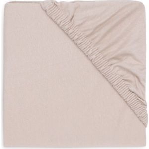 Jollein Jersey Nougat Drap-Housse Rond pour Matelas de Parc 95 cm 511-537-00093