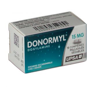 Upsa Donormyl 15 mg - 10 Comprimés