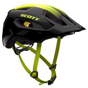 Scott Supra Plus (CE) - Casque VTT Black / Radium Yellow M/L (56 - 61 cm)