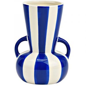 Eden Vase raye en ceramique moderne