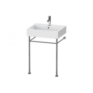 Duravit Support métallique VERO réglable en hauteur +50mm pour lavabo 045470 chromé