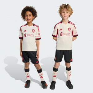 Adidas Mini-kit Ext&eacute;rieur b&eacute;b&eacute; Liverpool FC 2025/26