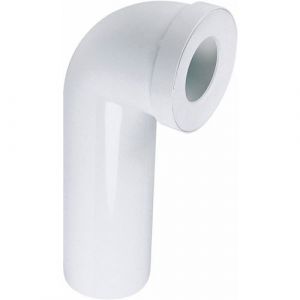 Image de Pb Tub PIPE WC RIGIDE COUDEE L350 SORTIE CUV. D85 A 107 RAC M A CO LLER PIQUAGE F D40