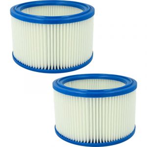 Vhbw - 2x Cartouche filtrante remplacement pour Festool R640, 488461 pour aspirateur sans fil - Filtre pour particules fines