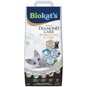 Biokat's Diamond Care Attracting & Care litière pour chat 3 x 10 litres
