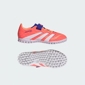 Adidas Predator Club Tf Coral Blaze - Coral/blanc/beam Orange Enfant - Stabilisé (Tf), pointure 33½ - ['Orange'] - Taille 33½