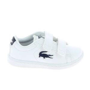 Lacoste Chaussures enfant Carnaby Evo 318 1 SPI BB Blanc Bleu blanc - Taille 20,21,23