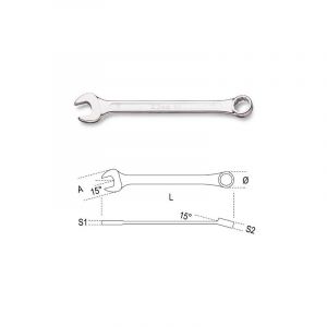 Beta Clé plate mixte 12 pans - 42 (t. 12 _______ 158 mm)