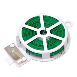 Lien de fixation en métal polyvalent de 50 m HLHome, Pour cuisine, bricolage, Attac s, Sac alimentaire, Sac de congélation, Bande d’attac 1pcs Green