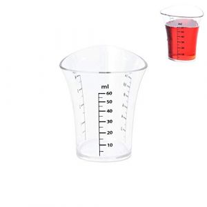 ORION GROUP Barma&szlig; Tasse doseur de cuisine | 60 ml | avec graduation transparente Jigger | pour cocktails