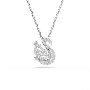 Swarovski Pendentif Swan, Tailles Variées, Cygne, Blanc