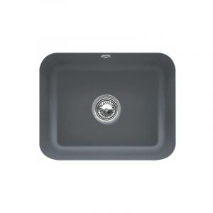 Villeroy & Boch Evier 1 bac Cisterna 60C, graphite ceramicplus, avec vidage manuel