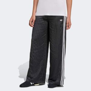 Image de Adidas Pantalon Large &agrave; 3 Bandes Originals, Pantalons de surv&ecirc;tements, en noir, taille: L - Couleur noir - Taille L