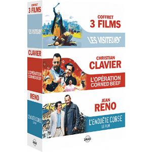 Coffret Clavier - Reno - Les Visiteurs + Op&eacute;ration Corned Beef + L'Enquete Corse