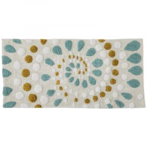 Guy Levasseur Tapis de bain fantaisie 60x120cm coton Jungle Spiro