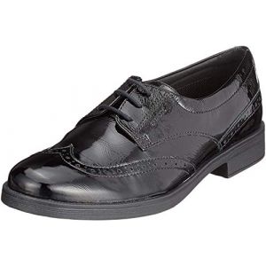 Image de Geox Fille Jr Agata D School Uniform Shoe, Noir01, 37 EU