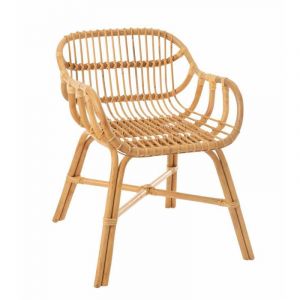 Chaise en Rotin "Ana" 82cm Naturel Prix