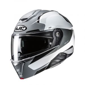 HJC Casque modulable i91 Felio MC5 gris/blanc brillant- XS