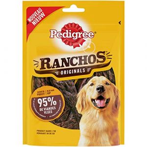 Image de Pedigree Lot de 7 Récompenses riche en poulet Ranchos - Pour chien - 70 g