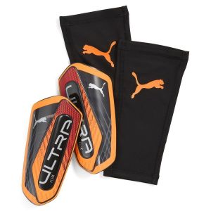 Puma Protège-tibias de football ultra flex sleeve,heat fire-glowi