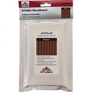 Stubai 252127 Lot de 9 bâtons de réparation en bois
