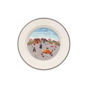 Villeroy & Boch Design Naif Assiette dessert Basse cour Multicolore