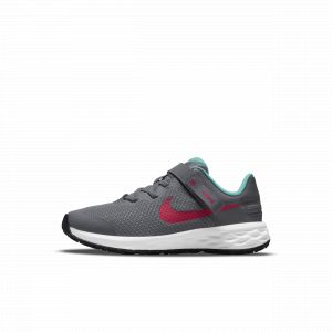 Nike Chaussure facile à enfiler et à retirer Revolution 6 FlyEase pour Jeune enfant - Gris - Taille 27.5 - Unisex