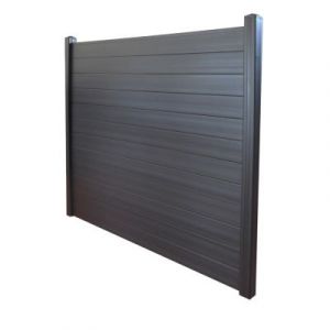 Kit poteau P-MEX - 8x8x185cm avec renfort métallique à sceller