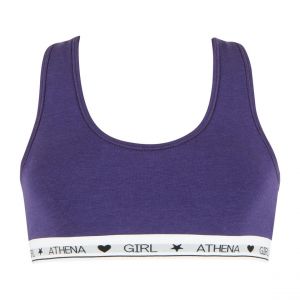 Athena Brassière à coques amovibles fille coton ultra doux