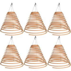 Esschert design Spirales de citronnelle à suspendre (Lot de 6) L