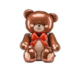 Ballon aluminium ourson 59x88cm marron - g&eacute;n&eacute;rique fb262