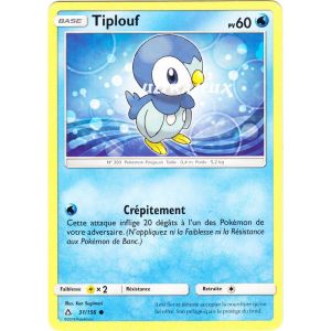 Asmod&eacute;e Pok&eacute;mon - 31/156 - Tiplouf - Sl5 - Soleil Et Lune - Ultra Prisme - Commune
