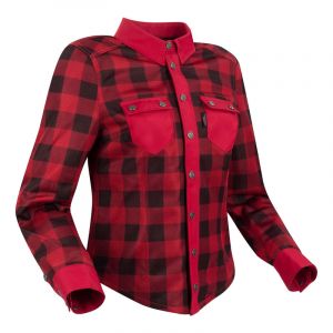 Segura Blouson Femme Lady Jovan Noir Rouge - Taille 38