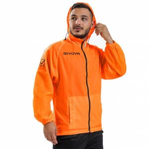 GIVOVA Unisex - Adulte Pluie Basico Blouson, Orange Fluo, XXL EU