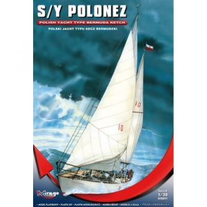 Mirage Maquette de bateau - S/Y Polonez- 1/500
